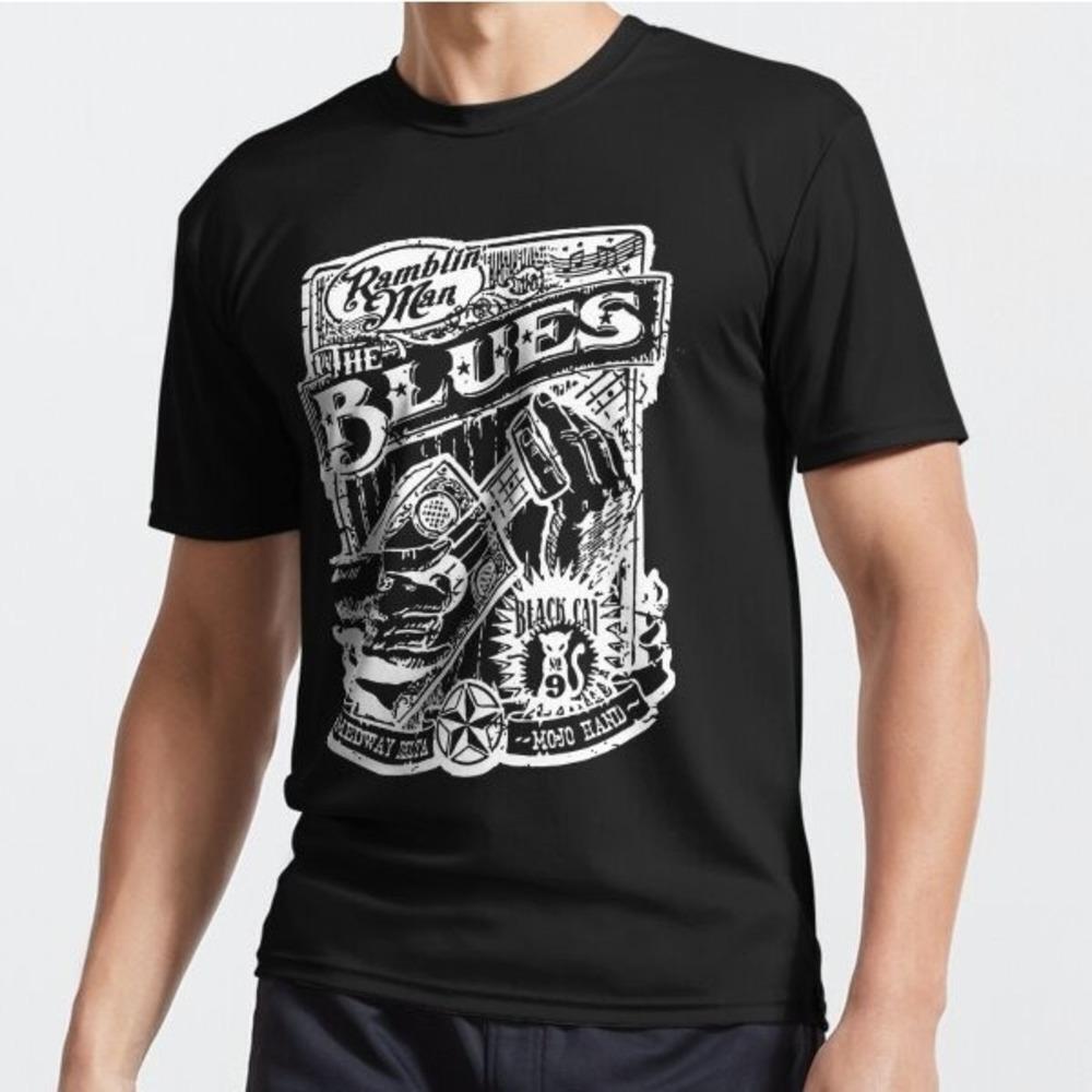 Sly And The Family Stone Blues Retro Music Active T-Shirt